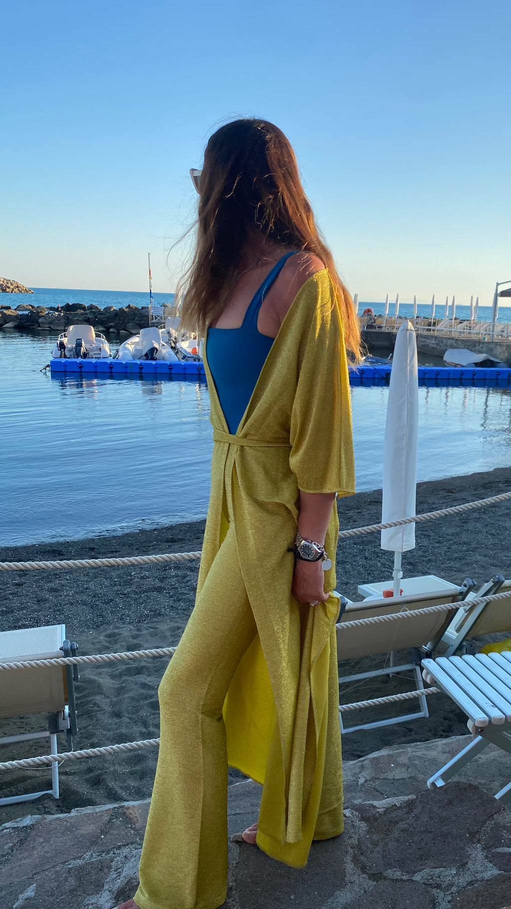 TURCHESE Long Caftan