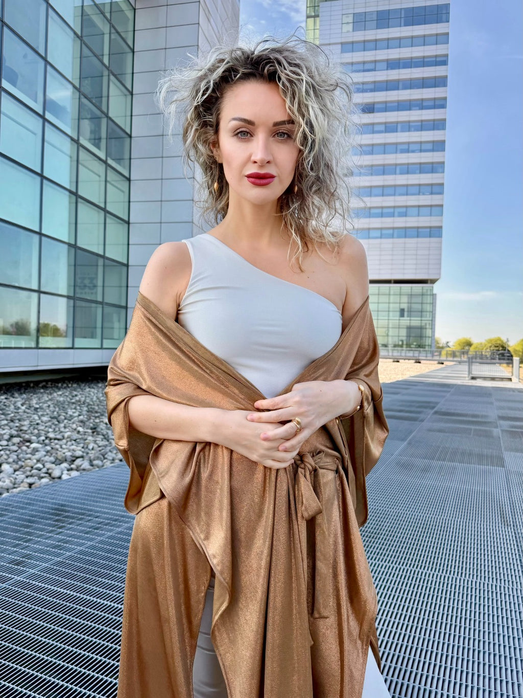 TURCHESE Long Caftan