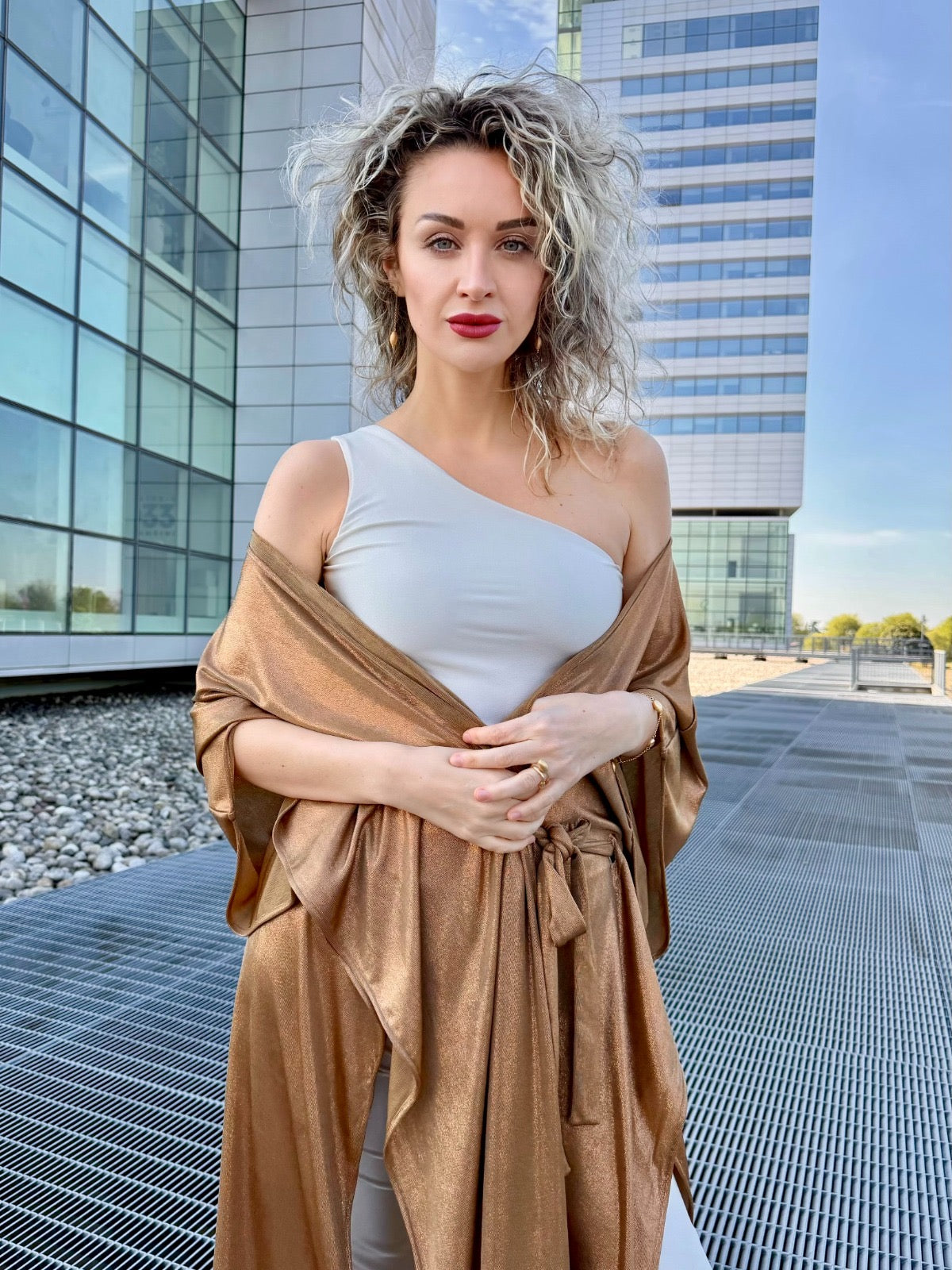 TURCHESE Long Caftan