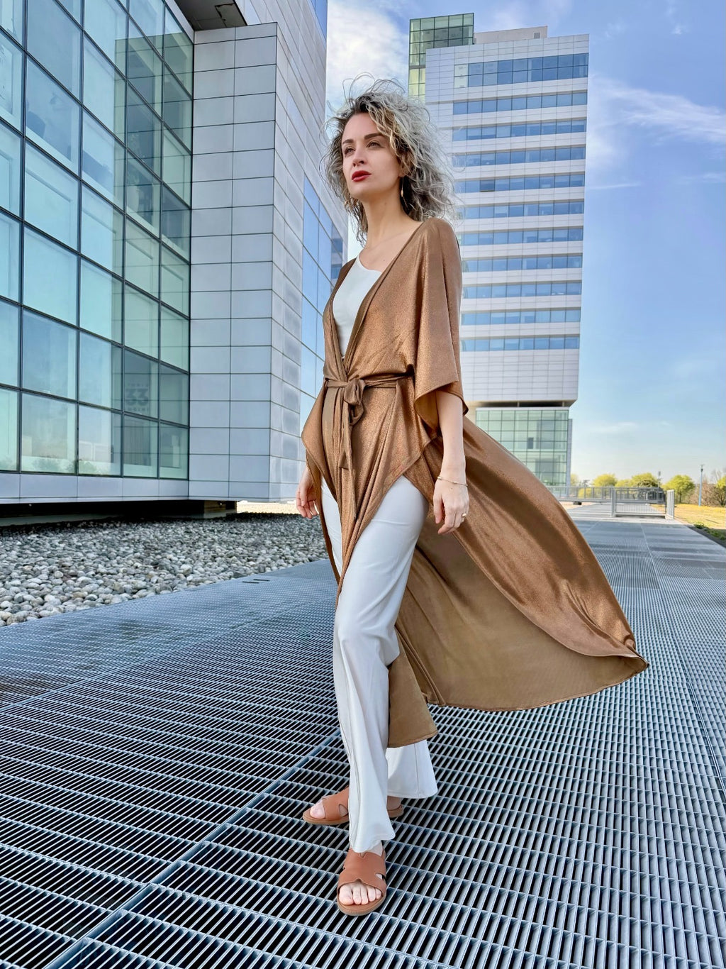 TURCHESE Long Caftan